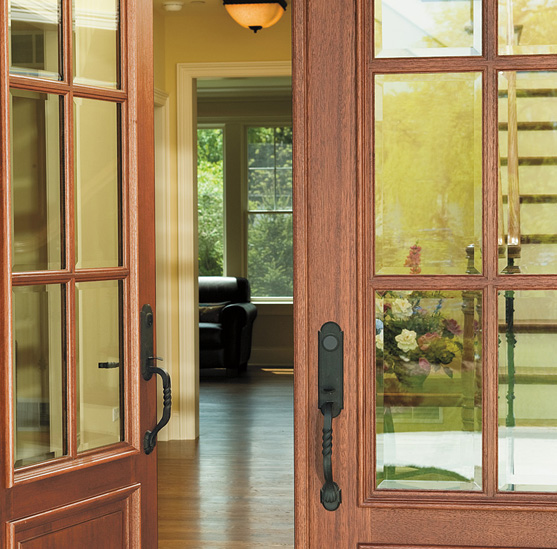 There are a number of features to consider with any exterior door choice.
