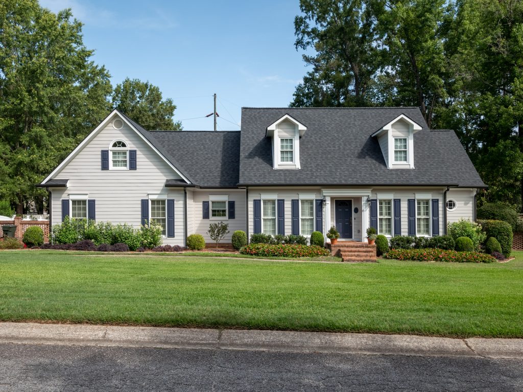 James Hardie siding installation on a home in Middle Georgia.